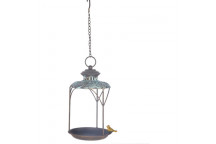 METAL BIRD FEEDER 19X16X52CM