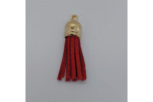 CRAFT MAROON RED TASSEL WITH GOLD CAP