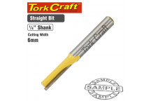 BIT ROUTER  STRAIGHT 6MM  CKP6MM TORK CRAFT