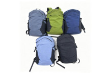 CASUAL BACKPACK SQUARE POLYESTER ASSORTED 48X29X13CM