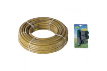 LASHER GARDEN HOSE WITH FITTINGS 12MMX30M