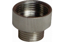 CHROME PLATED BRASS REDUCING BUSH 3/4X15MM