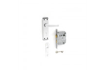 ALUMINIUM 2 LEVER LOCKSET