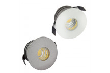 BRIGHTSTAR DOWN LIGHT SATIN ROUND STARLIGHT 46MM