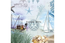 COASTAL TREASURE DECOUPAGE A4