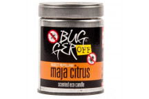 BUGGER OFF MAJA CITRUS ECO SCENTED CANDLE