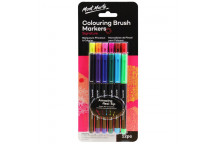 CRAFT COLOURING BRUSH MARKER 12 PIECE