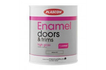 PLASCON ENAMEL SUPER UNIVERSAL BLACK PAINT 5L