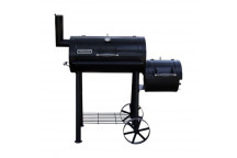 DELTA GRILL AND SMOKER WITH CHIMNEY