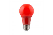 EUROLUX LED BULB A60 E27 7WATT RED
