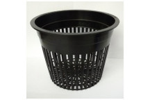 BLACK NET PLASTIC POT 12.5CM