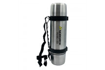 NORDROK THERMAL FLASK 1000ML 2XCUPS 200ML