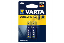 VARTA LONGLIFE BATTERY AA 2PACK