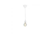 PENDANT SILICONE P470W E27 WITH WHITE SUSPENSION CORD EUROLUX