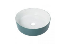 BIJIOU PICTO BLUE SENSEULLE FREESTANDING BASIN 360X360X120MM