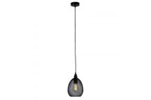 EUROLUX E27 BLACK SYPHEN PENDANT 60W 160MM