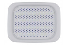 WENKO GREY ANTI SLIP SERVING TRAY