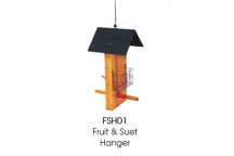 FEEDER BIRD FRUIT AND SUET HANGER  HOUSE