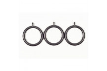 COFFEE BEAN CURTAIN RING   34MM 9 PER PACK