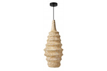 K LIGHT NATURAL BAMBOO E27 PENDANT LIGHT 31CM