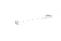RAIL TOWEL SINGLE ONYX SILVER 600MM
