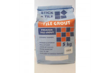 STICK A TILE SUPER WHITE TILE GROUT 5KG