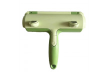 PET BRUSH PLASTIC RECTANGULAR GREEN 20X18.5CM