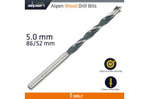 ALPEN WOOD DRILL BIT 5X86MM