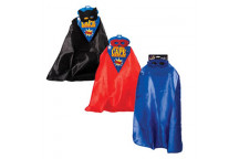 CHILD HERO CAPE AND EYE MASK DRESS UP PARTY COSTUME