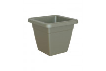 ARTEVASI VENEZIA SQUARE DRY GREEN PLASTIC POT 30CM