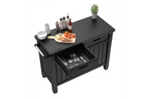 KETER OUTDOOR STORAGE BUFFET CABINET 134X52X90CM