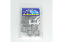 BLACK HEXAGON NUT M16 P10