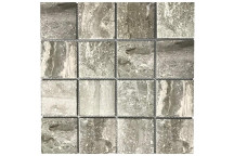 GLOBAL STONE MOSAIC PORCELAIN INKJET ABBA GREY 73X73MM
