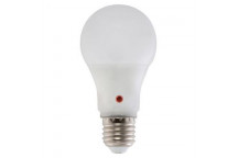 EUROLUX A60 240V 6W E27 WARM WHITE DAY AND NIGHT SENSOR