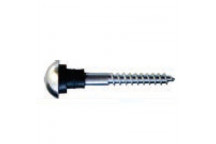 SCREW  MIRROR  CHROME PLATED  8X40MM  4PP