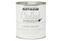 PAINT CHALKED BRUSH-ON LINEN WHITE 887ML 285140 R-OLEUM