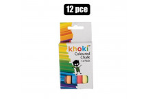 KHOKI CRAFT CHALK COLOURED 6 COLOURS