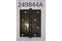 HINGE BUTT 249844A ALUMINIUM PAIR 100X75MM BRONZE 2PP