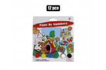 KHOKI PAINT BY NUMBERS KIDS 12 PIECE