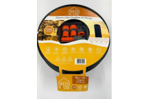 GREEN HOUSE DRAGLINE GARDEN HOSE WITH FITTINGS 20MMX25M