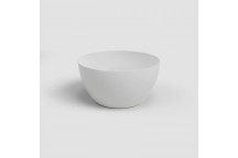 ARTEVASI SAN REMO GLOSSY WHITE PLASTIC POT 23CM