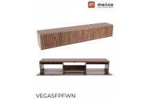MELAMINE FRENCH WALNUT VEGAS TV WALLUNIT 300X1720X316MM