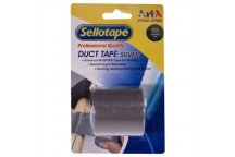 SELLOTAPE DUCT TAPE SILVER 48MMX5M