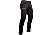 BOERBOEL KALAHARI CARGO BLACK ADJUSTABLE PANTS SIZE 30