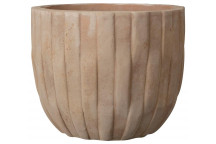 DEROMA CESTRO CERAMIC ROUND CLAY POT 30CM