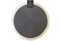 SUMMER FUN GREY WOVEN PLACEMATS 2PIECE