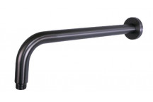 BLUTIDE SHOWER ARM ROUND GUNMETAL 400MM.