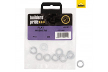 GALVANIZED FLAT WASHER 8MM 10PER PACK