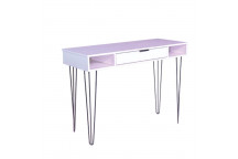 LIMA MELAMINE WHITE 1DRAWER WORKSTATION 860X1200X450MM