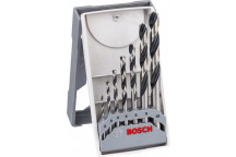 ROBERT BOSCH SET DRILL TWIST HSS POINT TEQ SILVER 2-8MM.